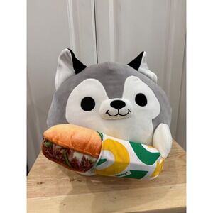 Zuru Snackles 14" Nigel Husky w Subway 2023 Plush Toy